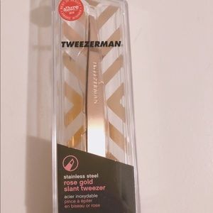 Stainless Steel Slant Tweezer